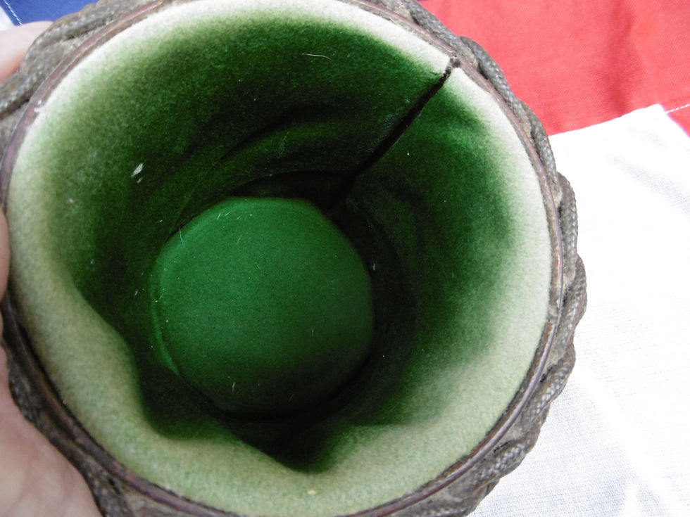 Thumbnail: Rum bottle and tub with ropework detail