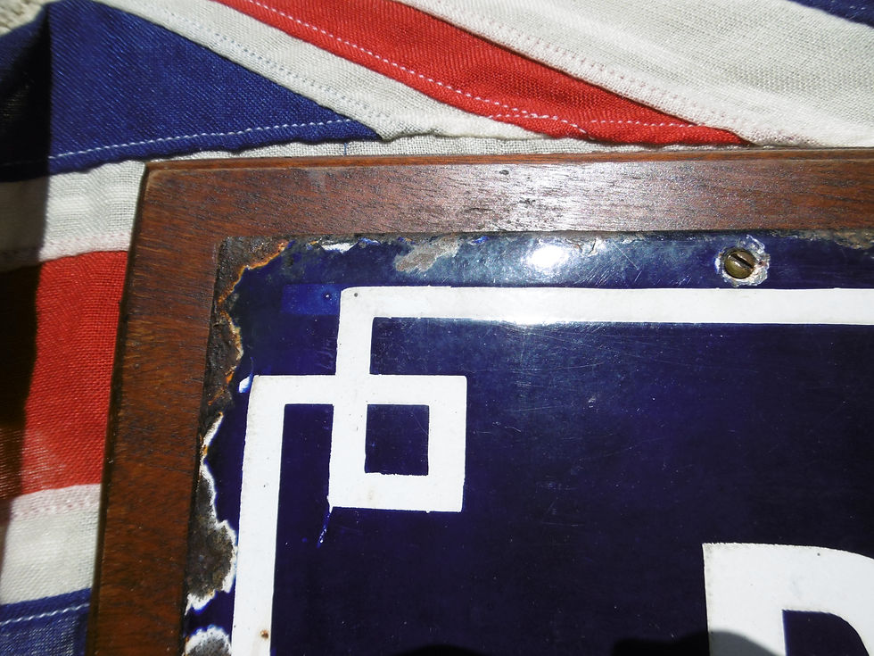 Thumbnail: Enamel RNLI lifeboat sign