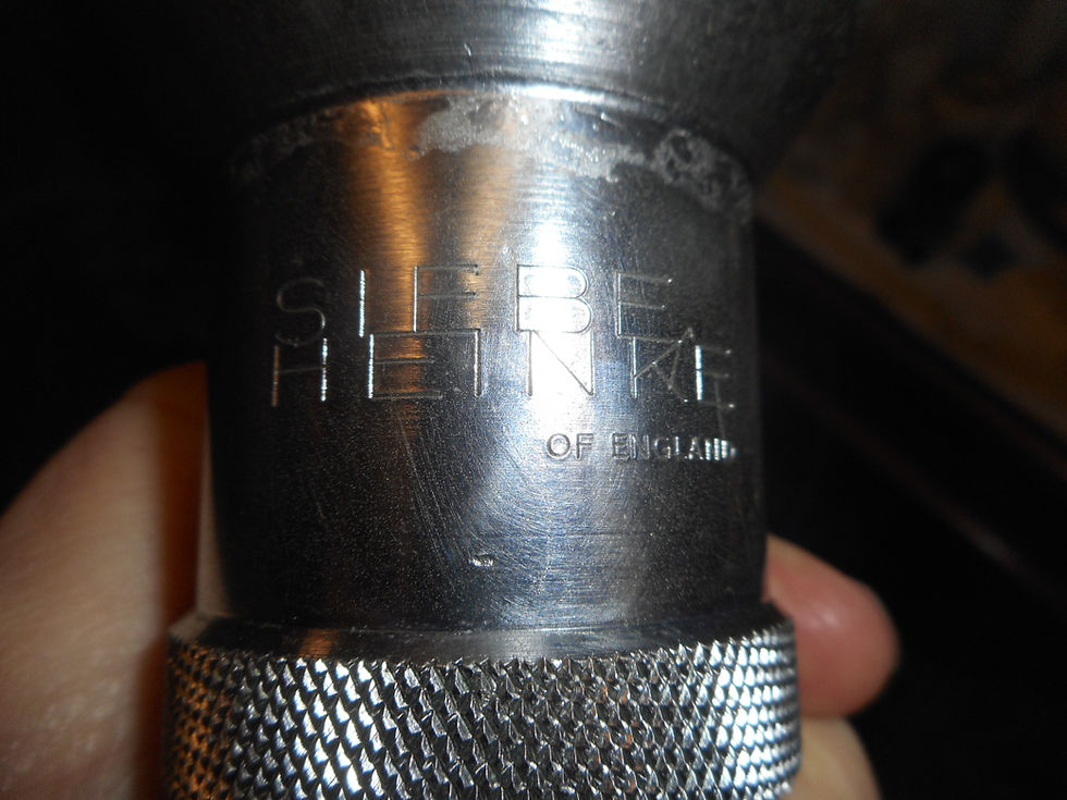 Thumbnail: Chrome plated Siebe Heinke torch