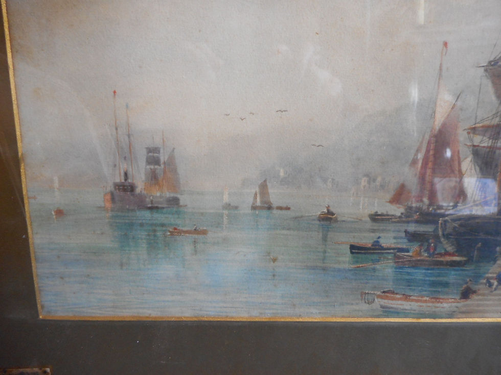 Thumbnail: Watercolour of Dartmouth