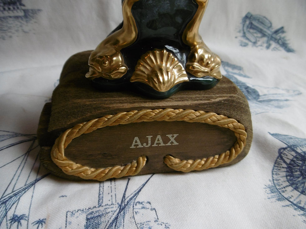 Thumbnail: HMS Ajax figurehead by Royal Doulton
