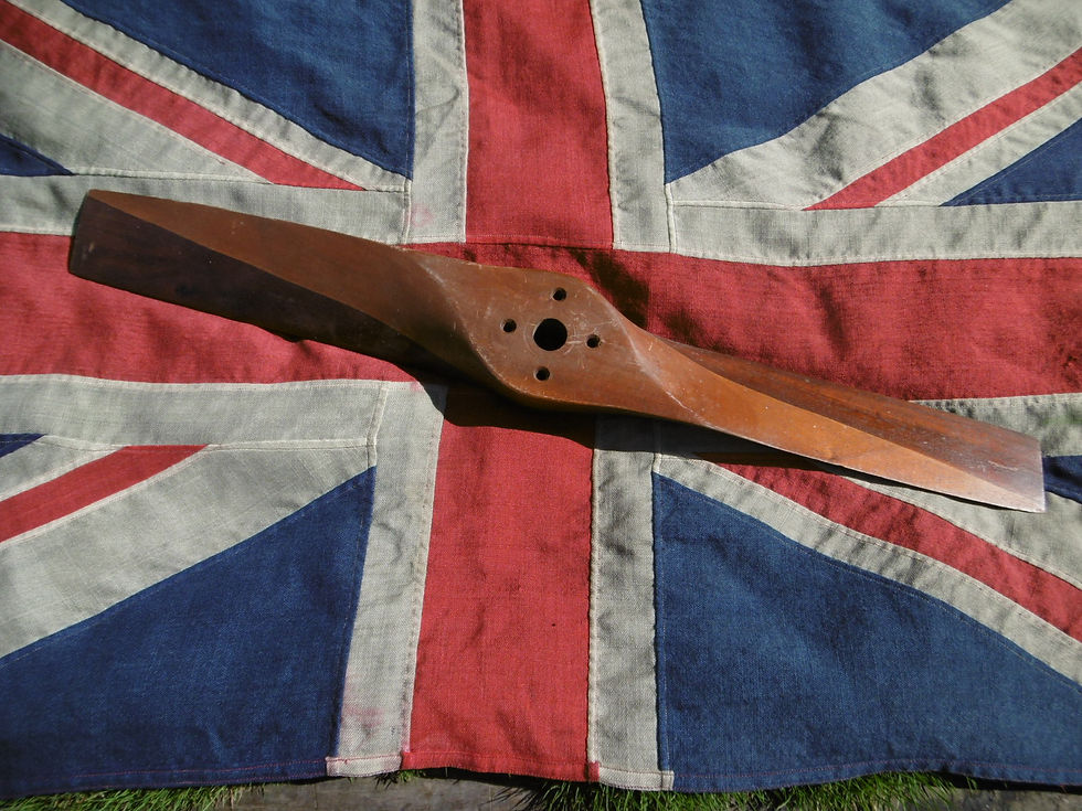 Wooden aeroplane propeller Bonds Nautical