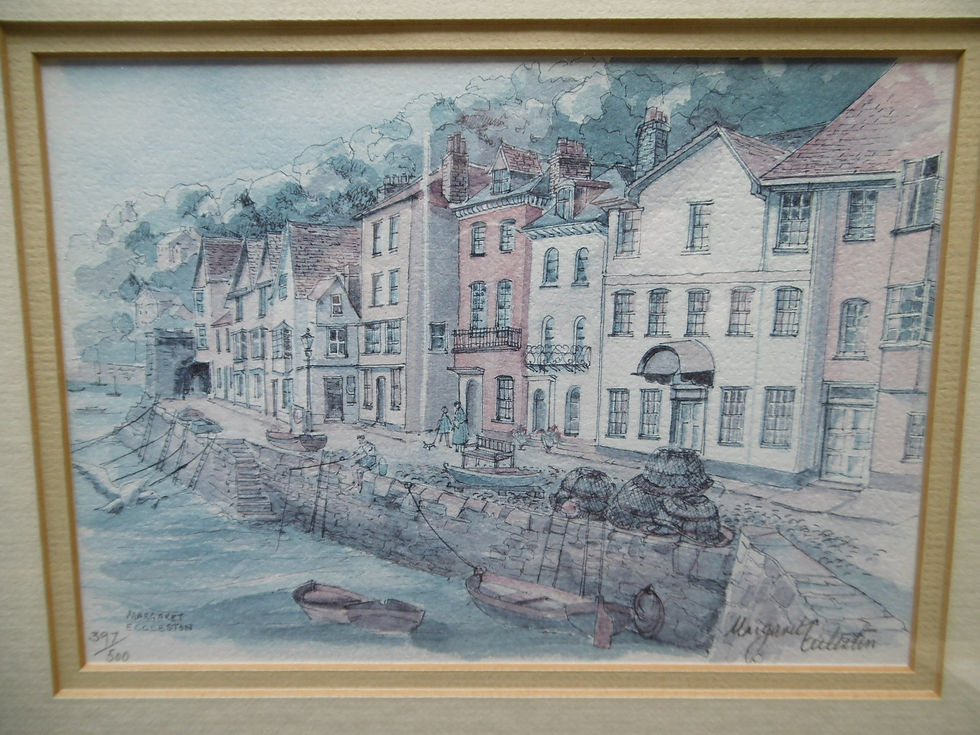 Thumbnail: Print of Bayards Cove, Dartmouth