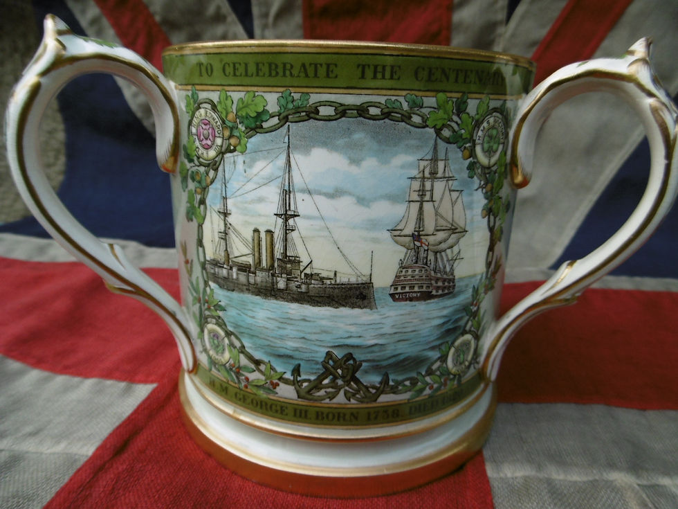 Thumbnail: Copeland Nelson Centenary tyg dated 1905