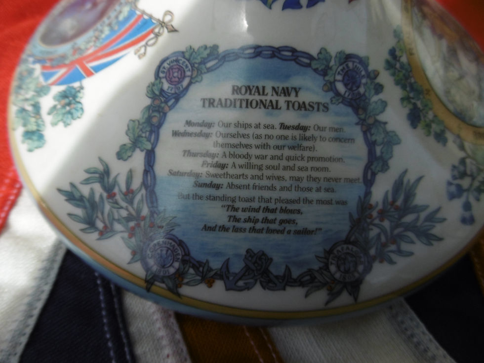 Thumbnail: Pussers Rum decanter, full, by WADE
