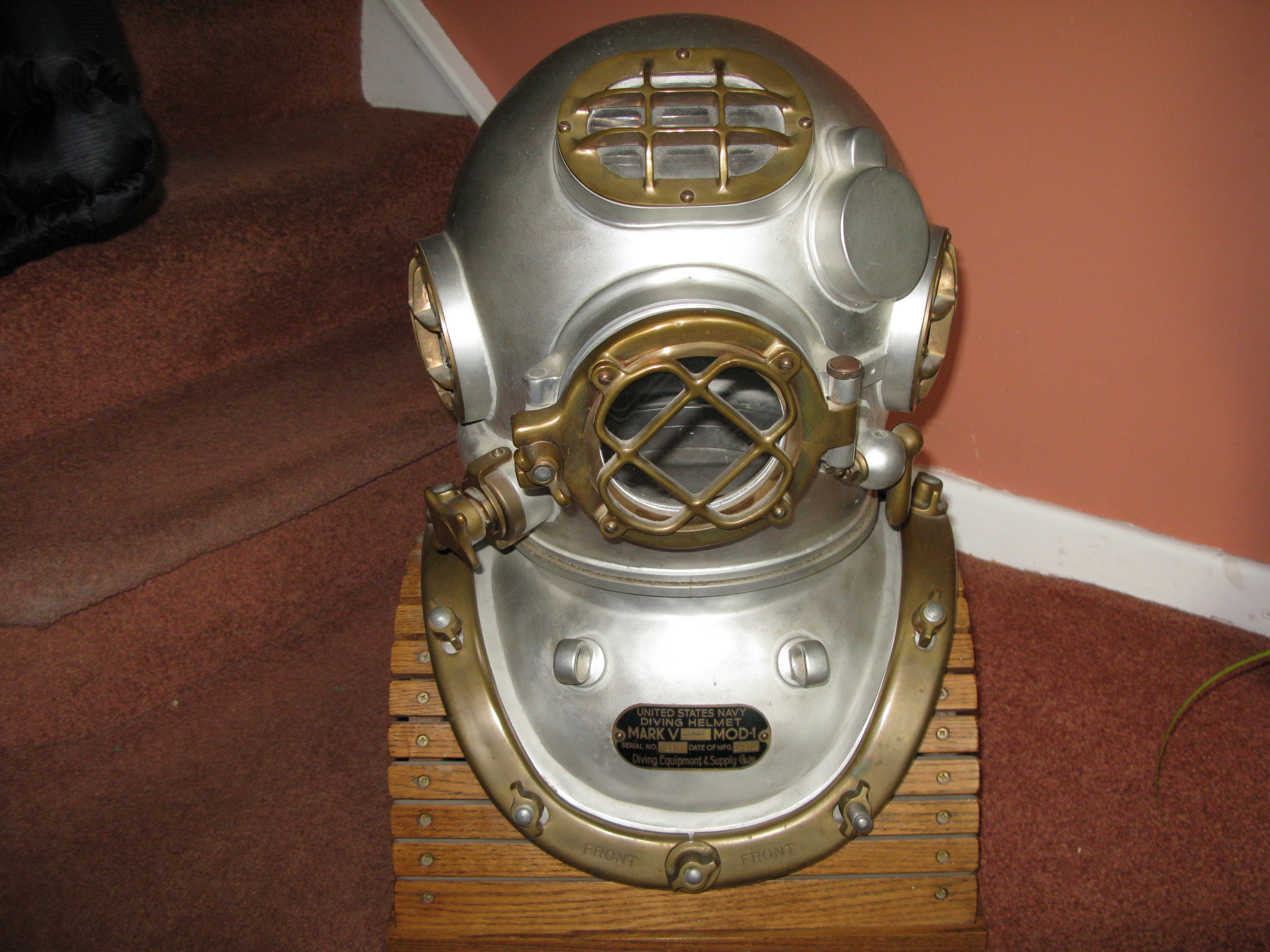 US Desco Mark V diving helmet