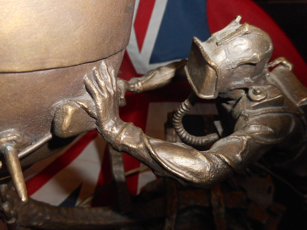 Thumbnail: Vernon monument bronze statuette