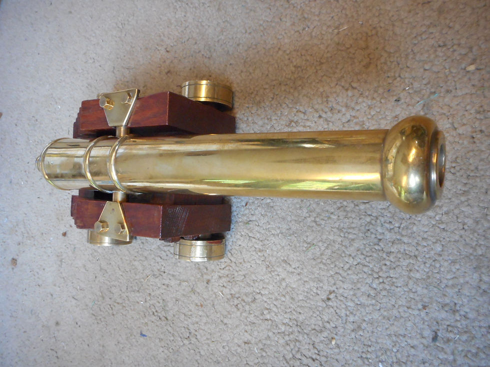 Thumbnail: Brass canon - HMS Victory replica
