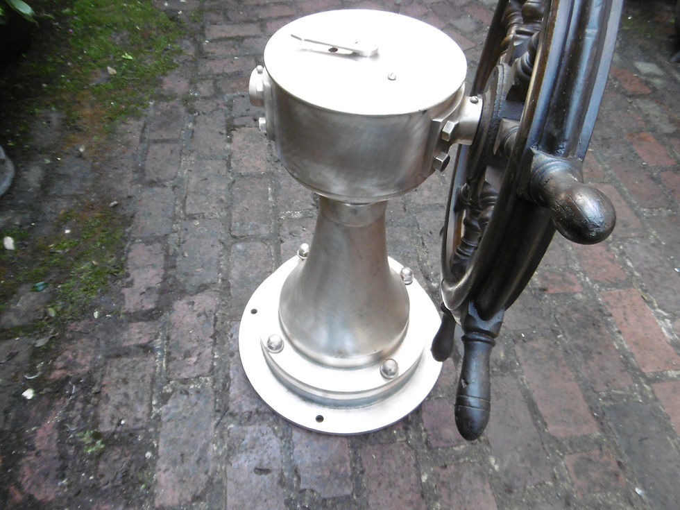 Thumbnail: Steering stand and wheel