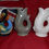Thumbnail: Medium Dartmouth gurgle fish jug mixed colours