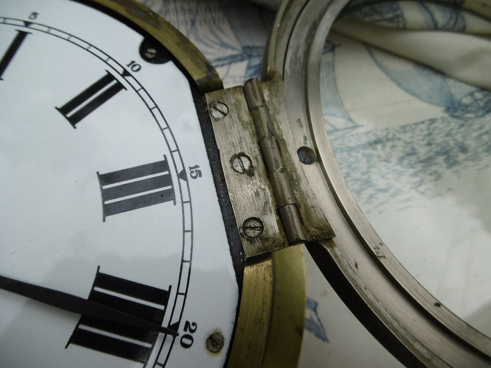 Thumbnail: Smiths ships clock - serviced and fully working