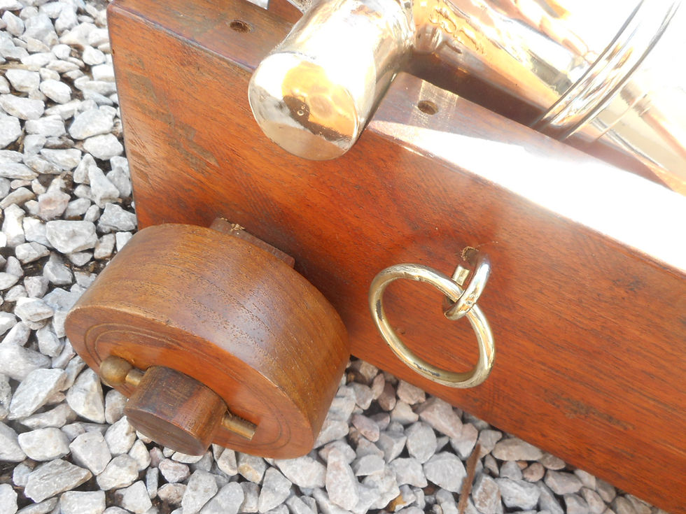Thumbnail: Pair of 19th Century bronze cannons