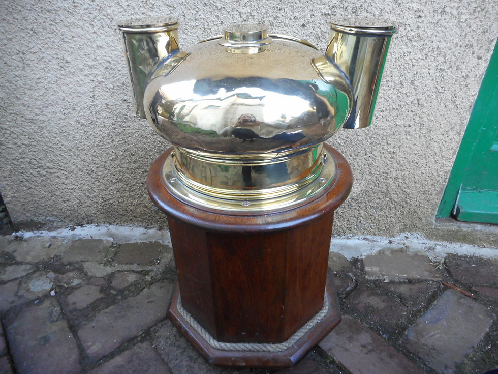 Thumbnail: Onion binnacle on wood column stand