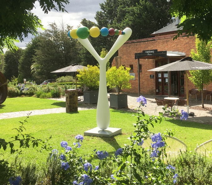 Sculpture Martin Hodge Yering Station Causal Nexus