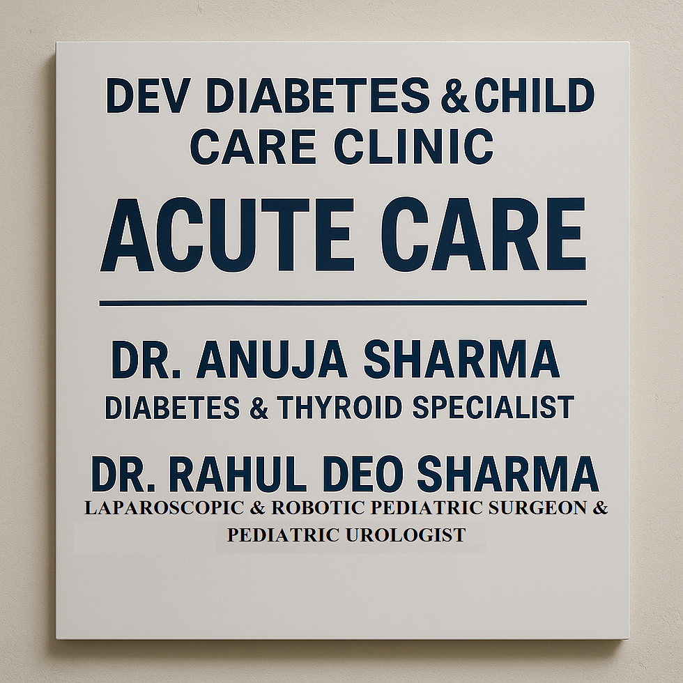 Acute care by Specialist doctors in Agra
