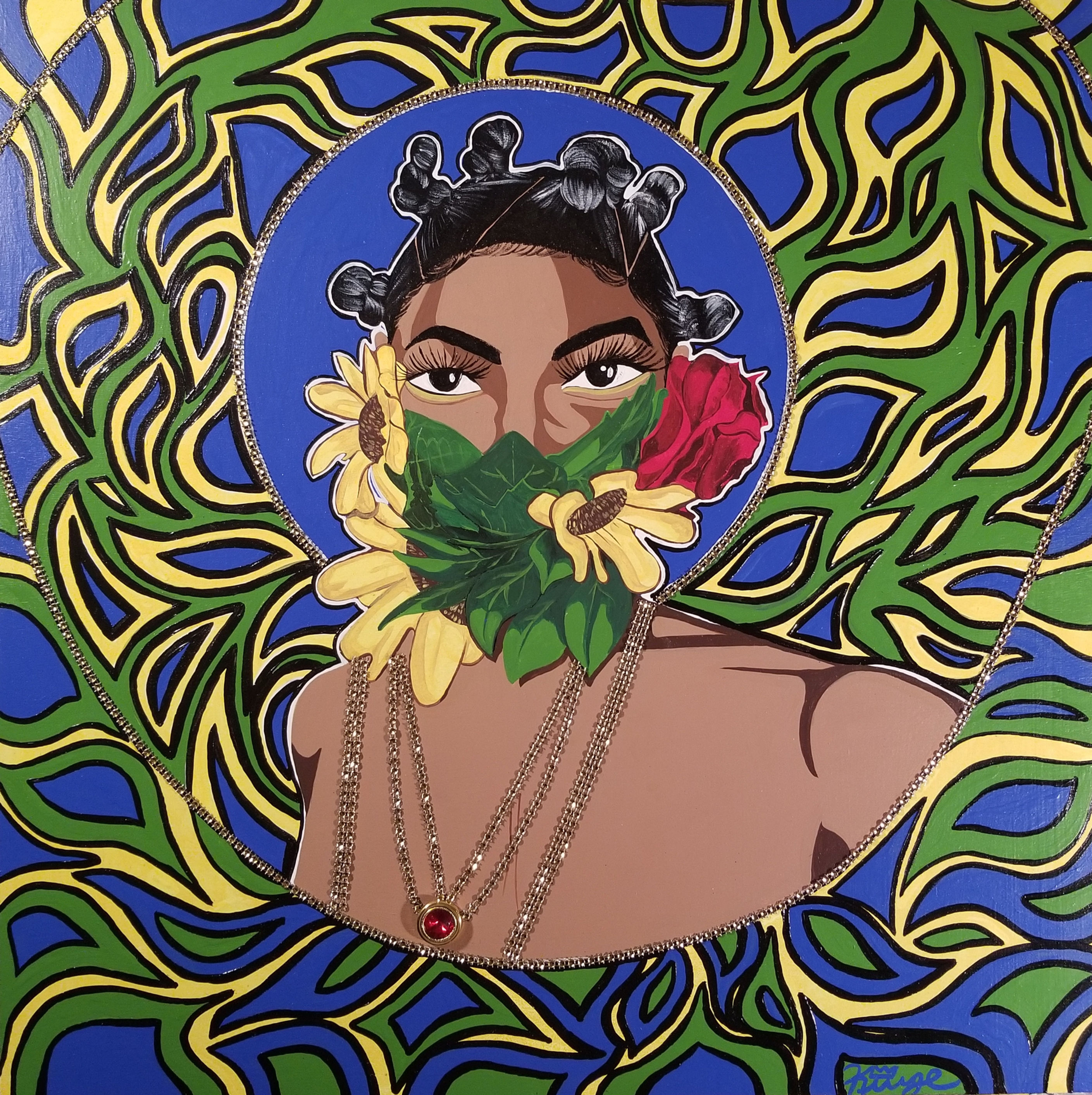 She is Black, She is Beautiful (SOLD)