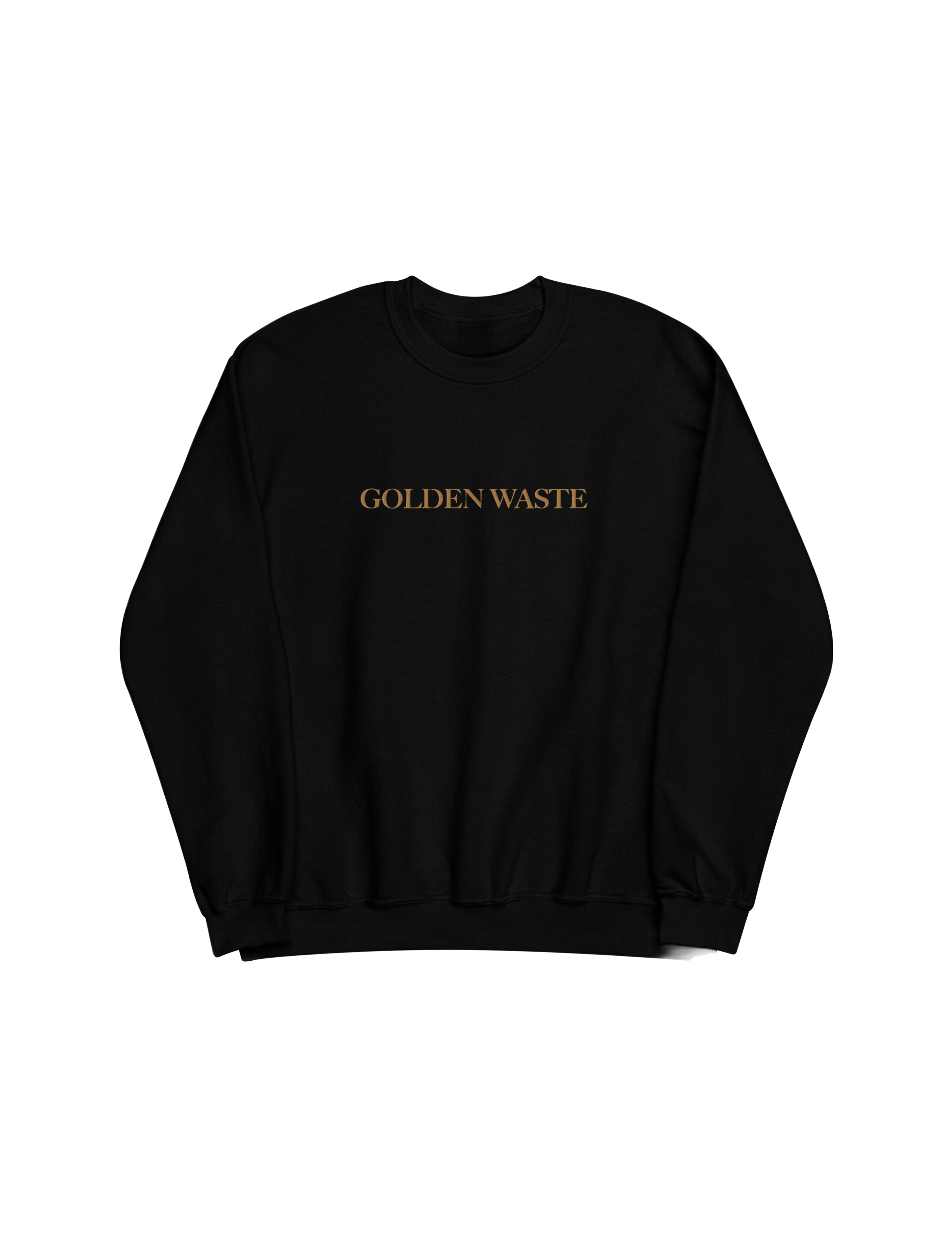 Golden Waste Embroidered Crewneck
