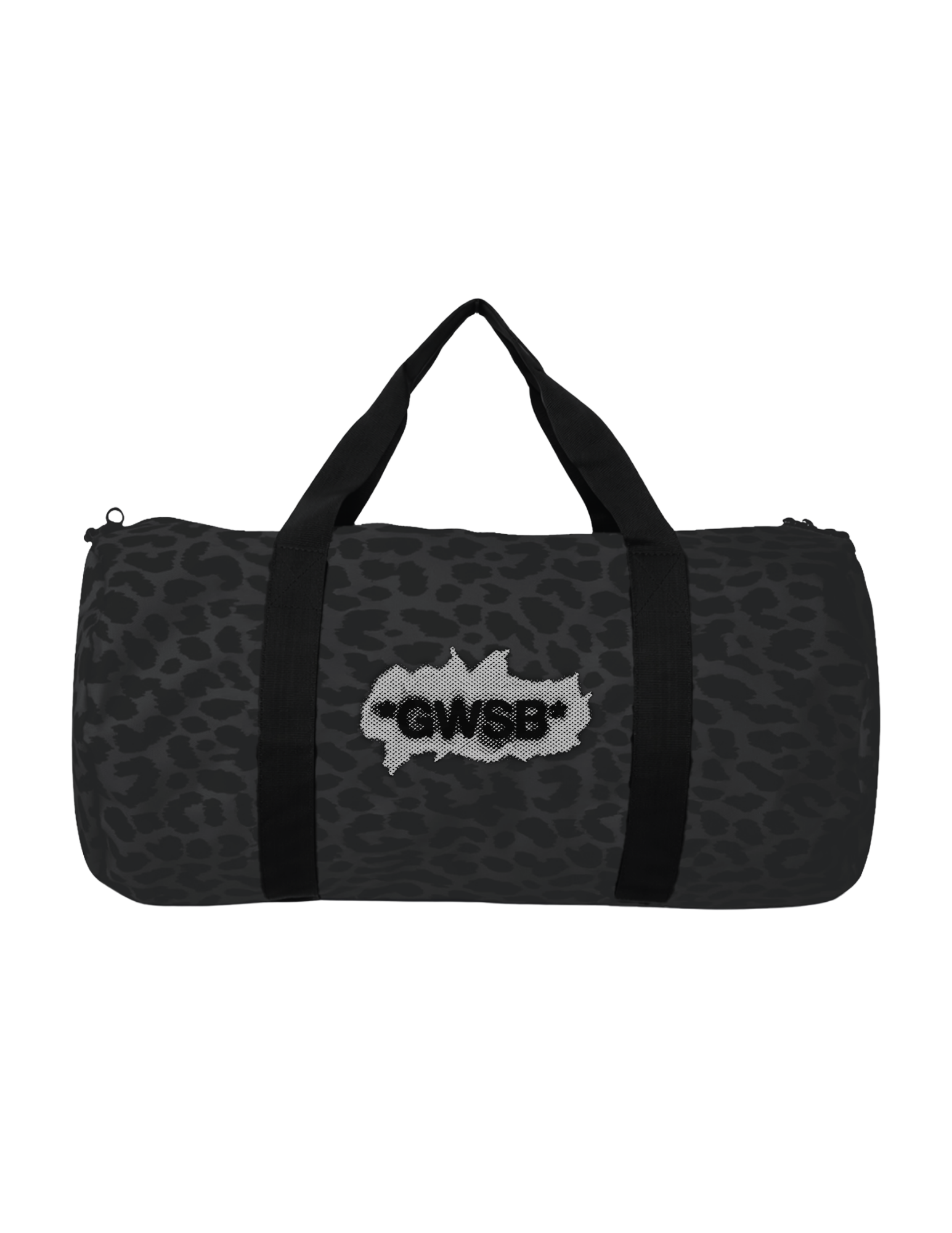Black Cheetah Duffel Bag