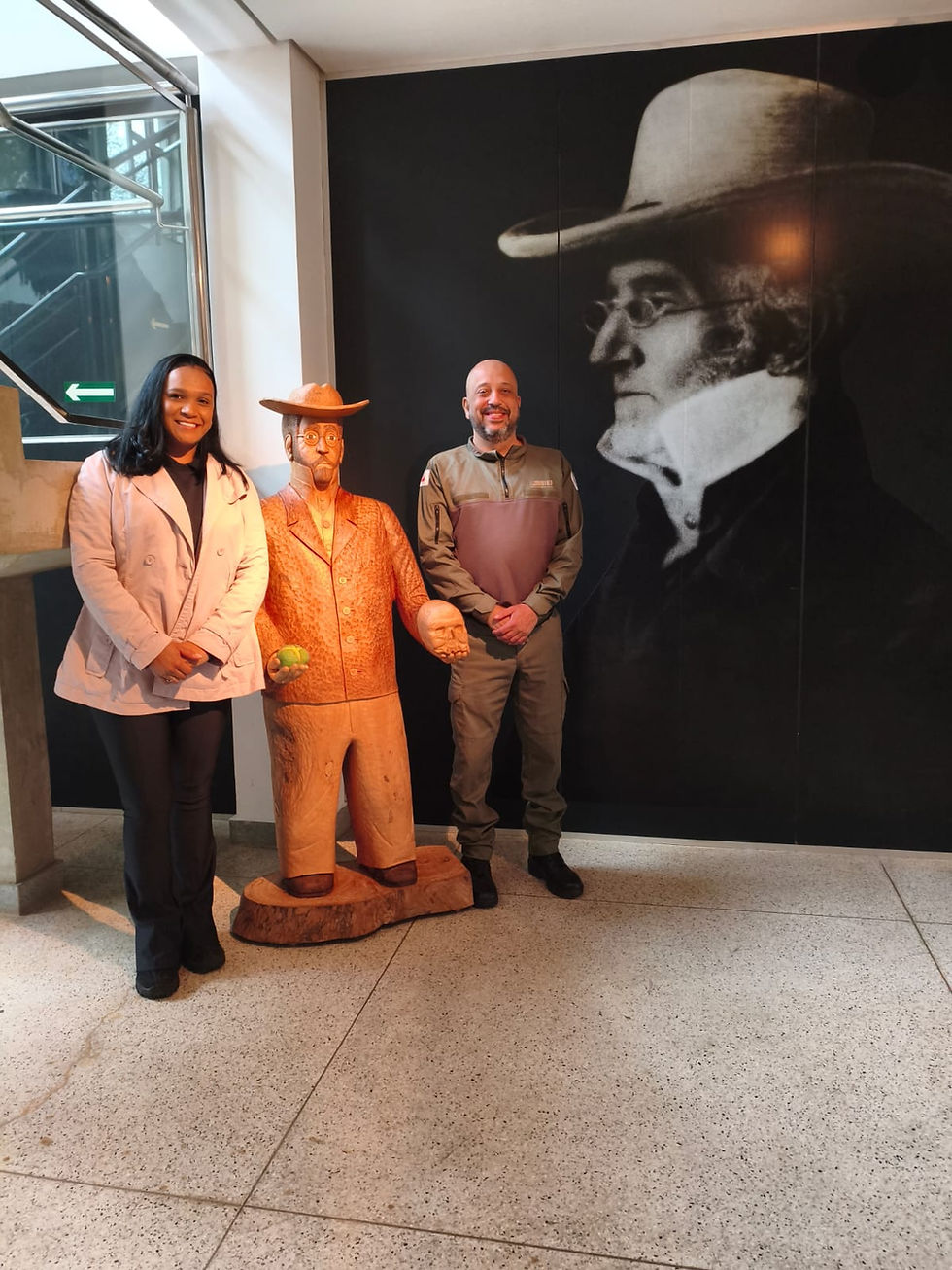Homenagem emocionante no Museu Peter Lund