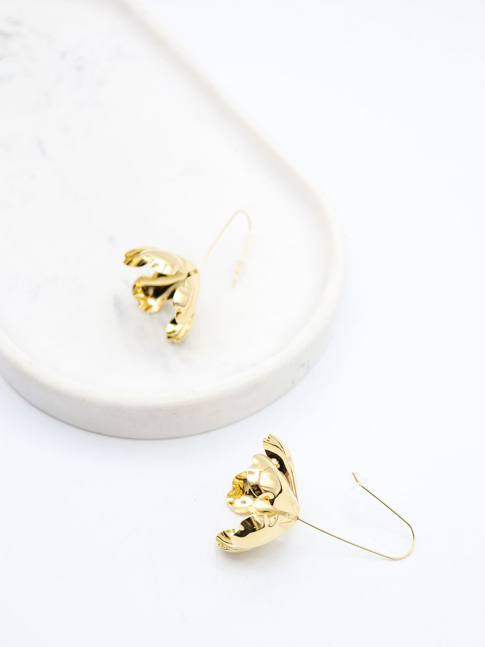 Thumbnail: Boucles d'oreilles - Acier inoxydable  - Armelle