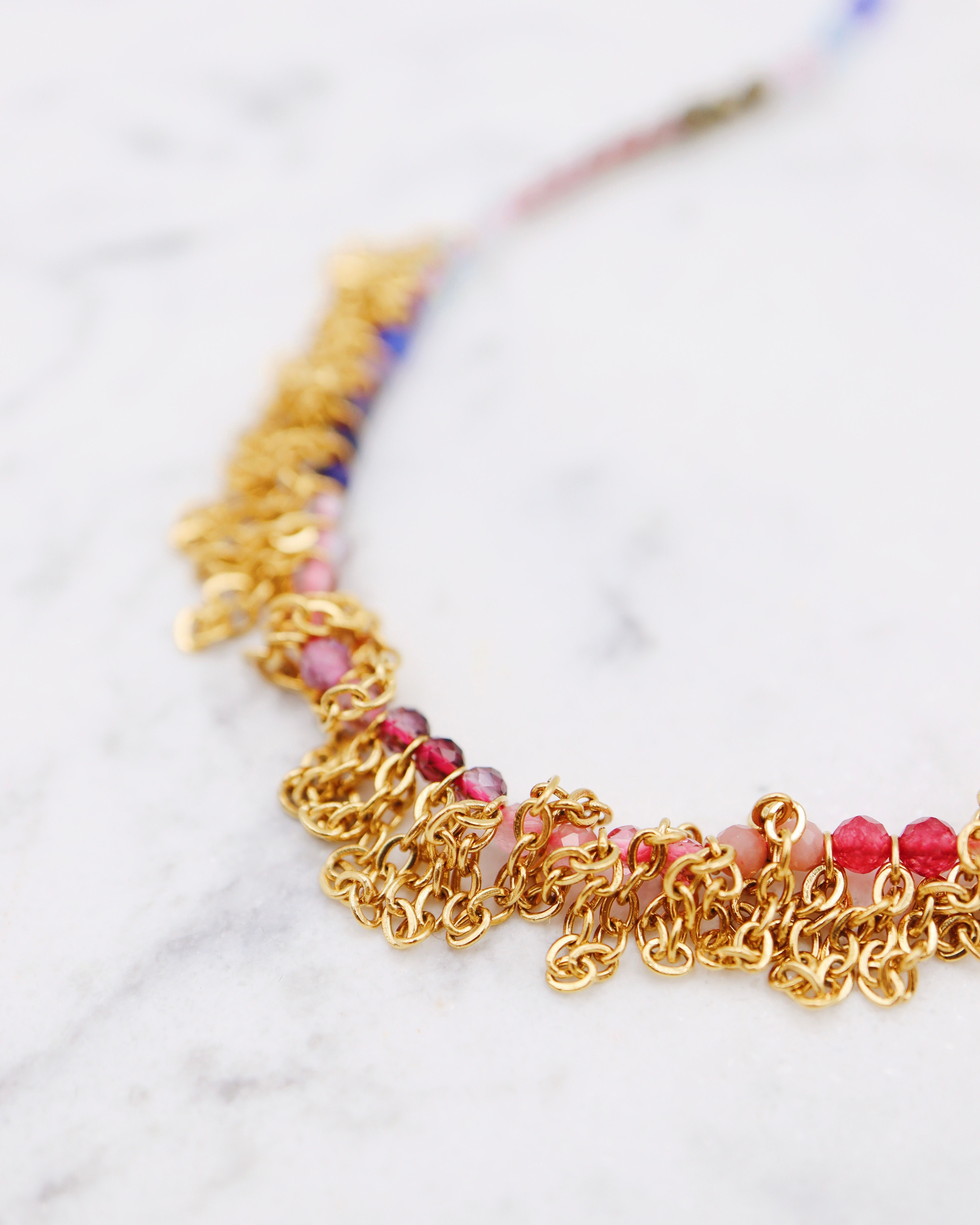 Collier court - Acier inoxydable - Francine