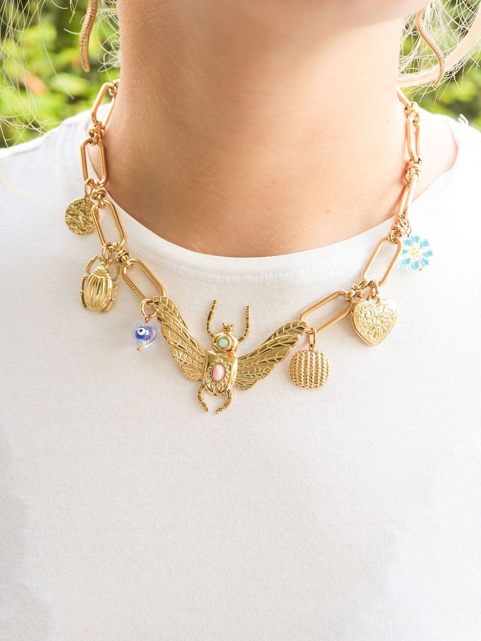 Miniature : Collier - Acier inoxydable - Anthea
