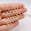 Miniature : Boucle d'oreille - Puce - Acier inoxydable - Lettre