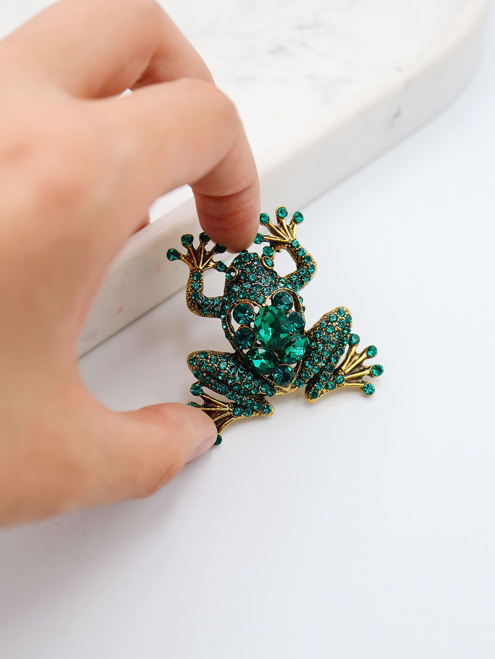 Miniature : Broche fantaisie - Acier inoxydable -  Gracelyn