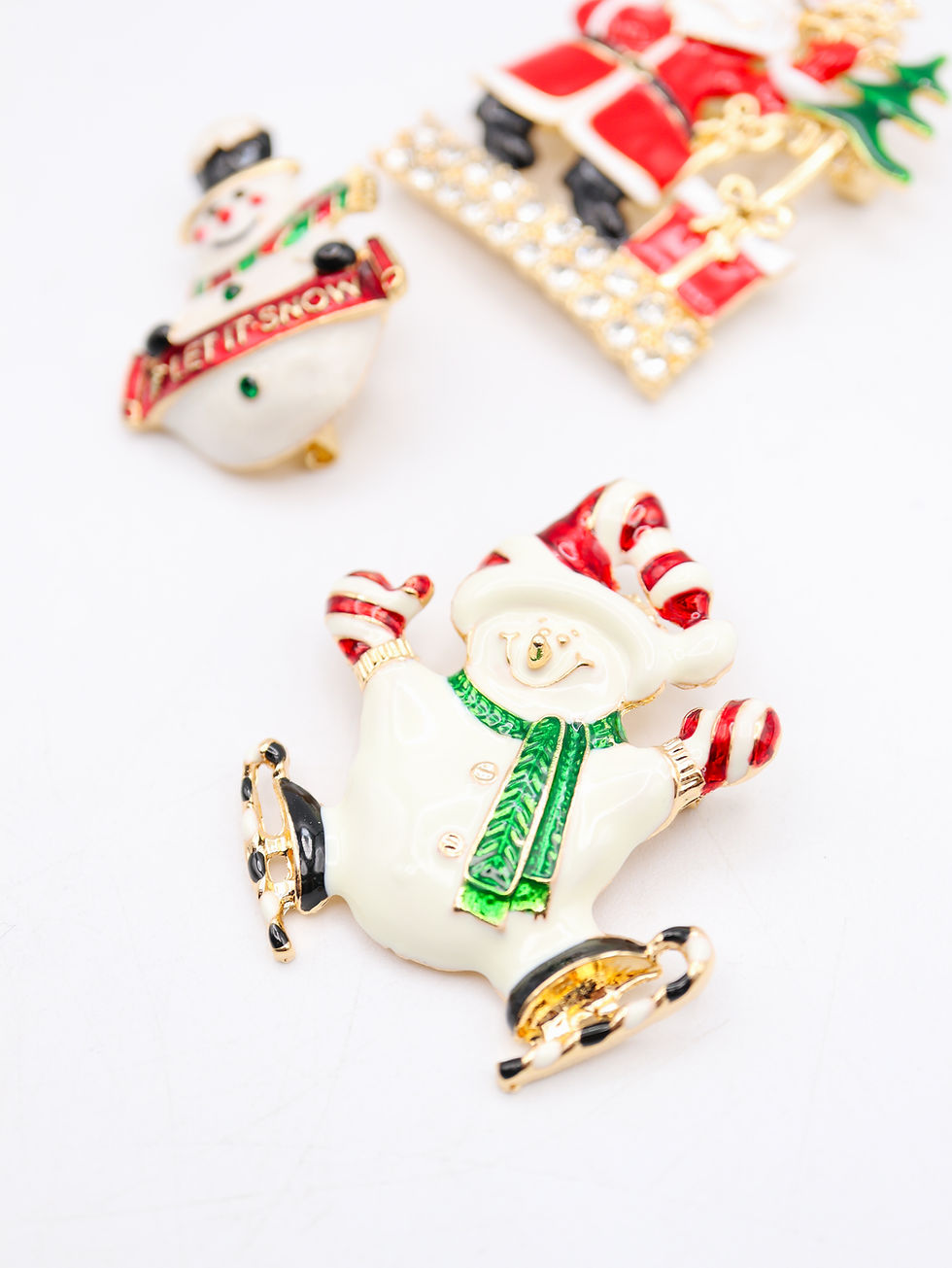 Broche - Acier inoxydable - Blanco