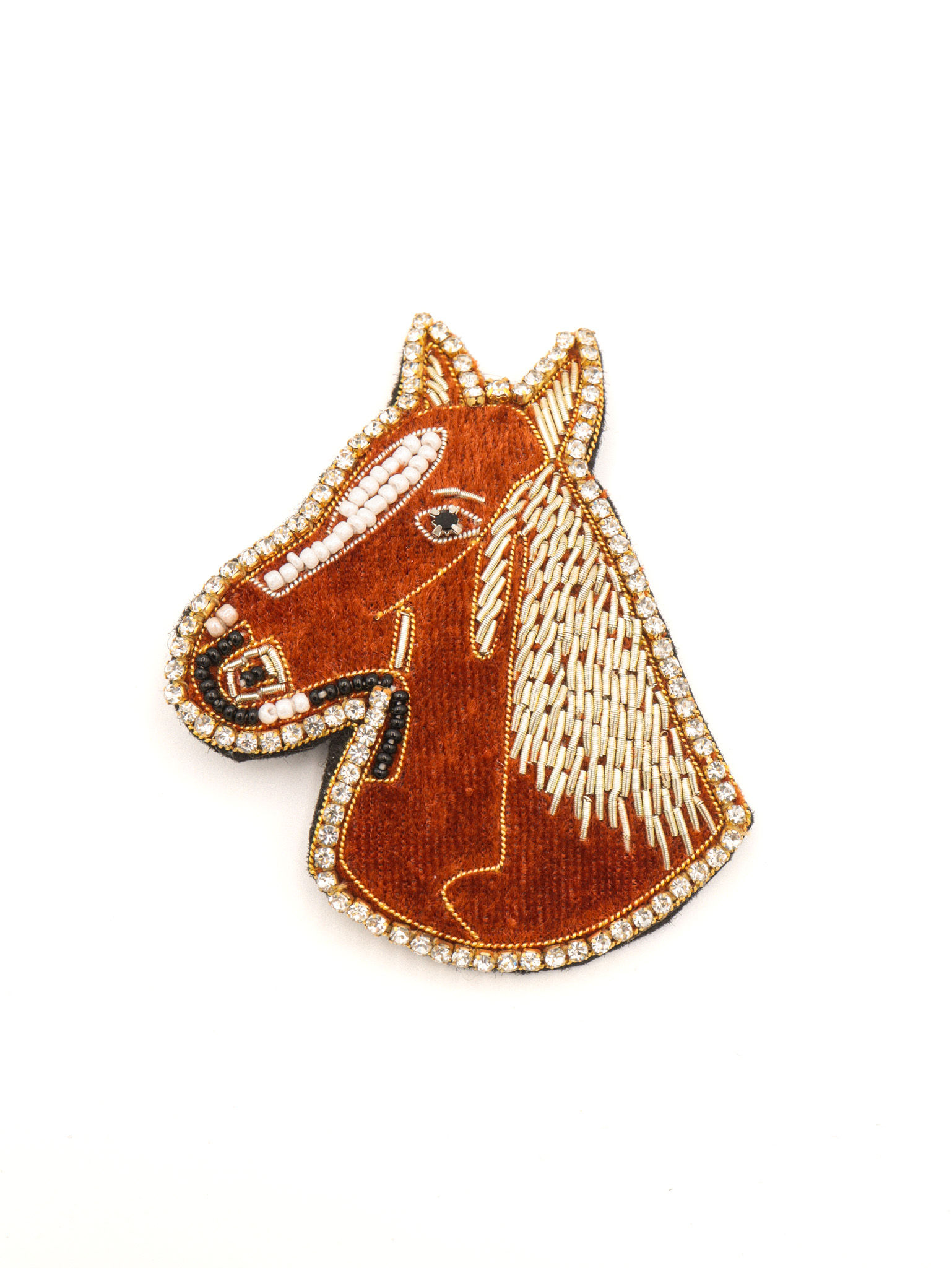 Broche - Tissée - Cavalo