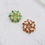 Miniature : Broche fantaisie - Couronne végétale