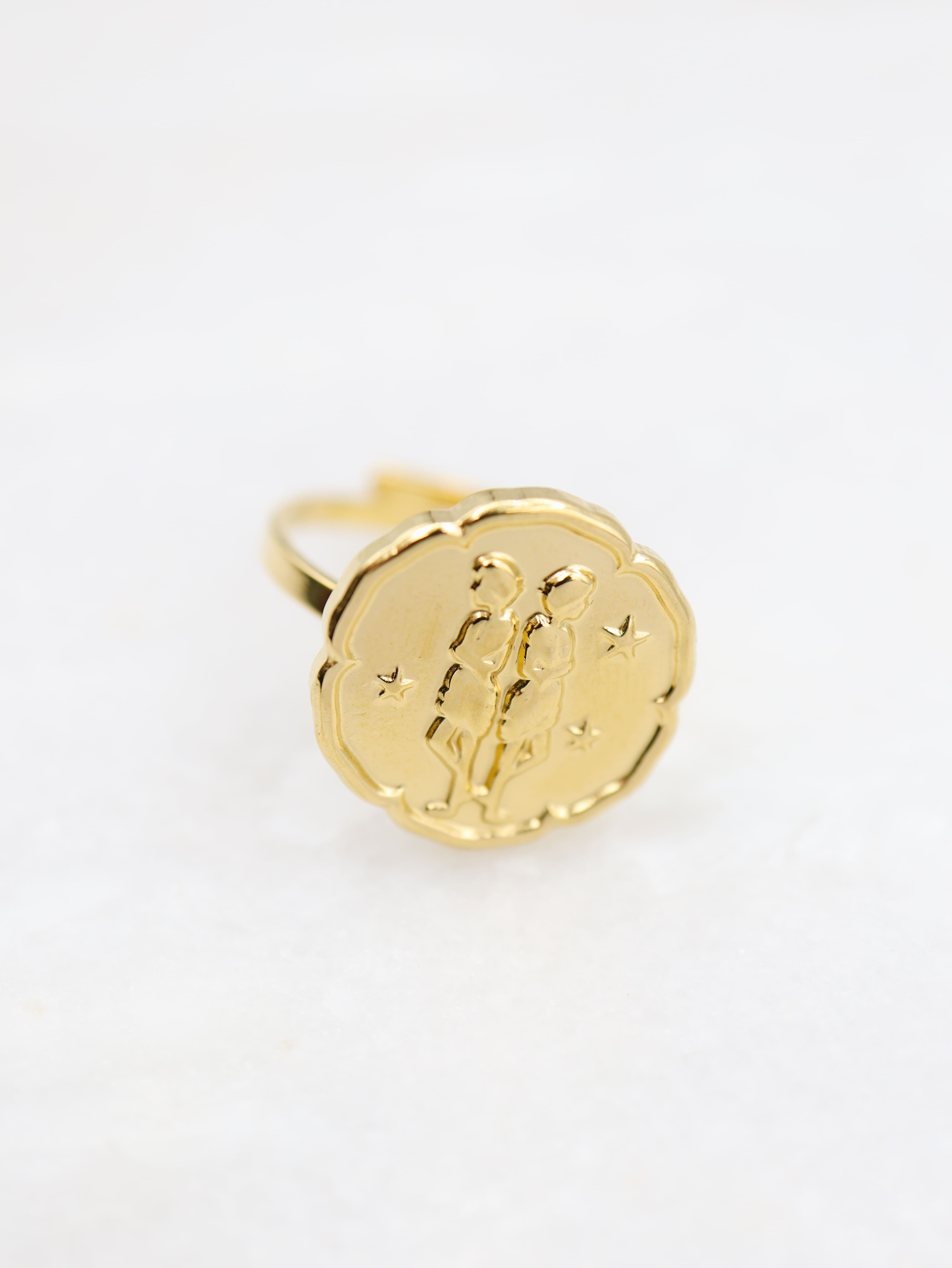 Bague - Acier inoxydable - Astro GEMEAUX