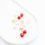 Miniature : Boucles d'oreilles - Acier inoxydable - Cerise