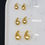 Thumbnail: Boucles d'oreilles - Acier inoxydable - Andreea medium