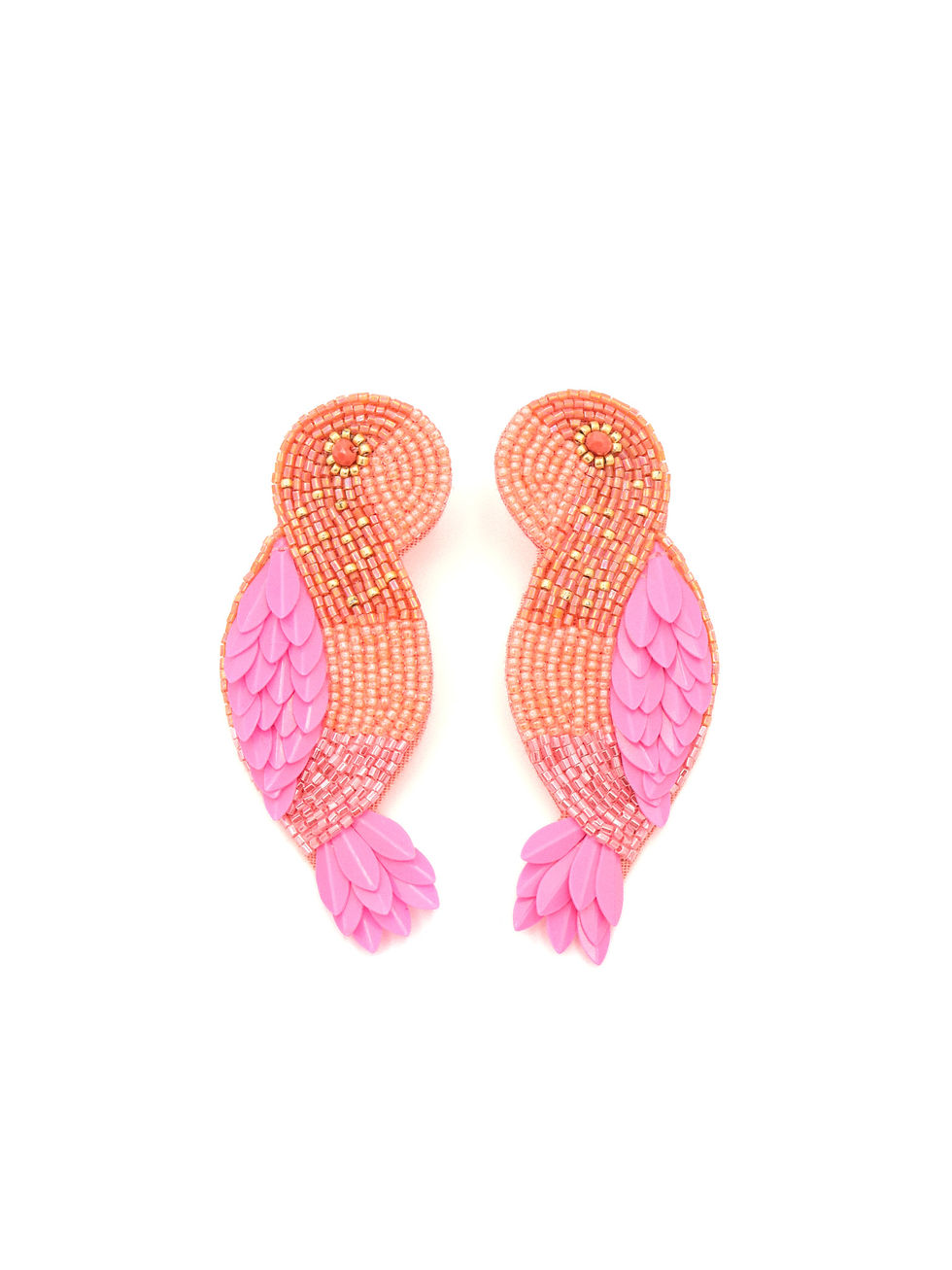 Thumbnail: Boucles d'oreilles - tissée - Ringo