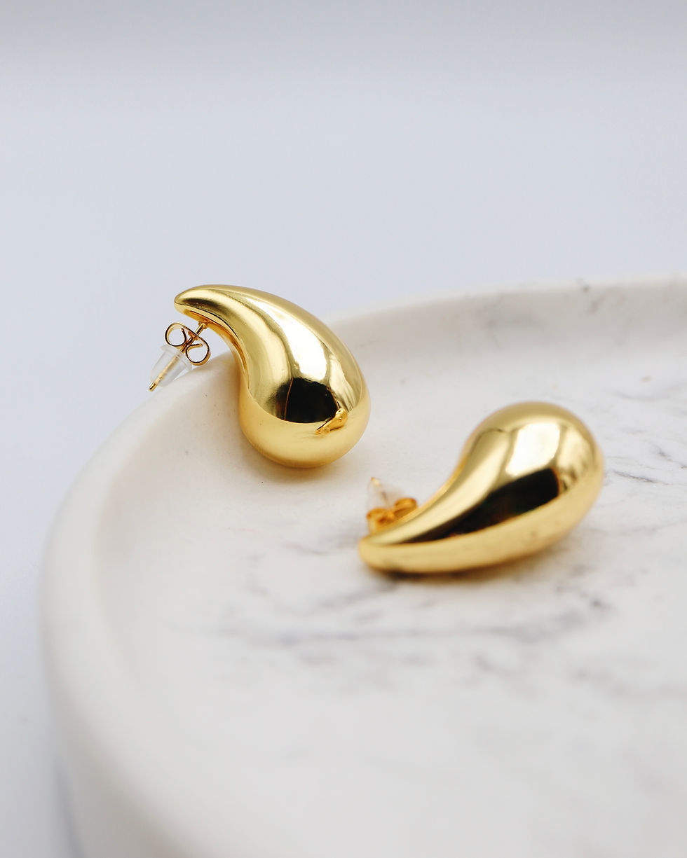 Miniature : Boucles d'oreilles - Acier inoxydable - Andreea big