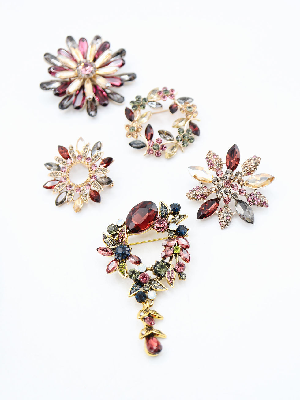Miniaturbild: Broche fantaisie - Acier inoxydable - Simone