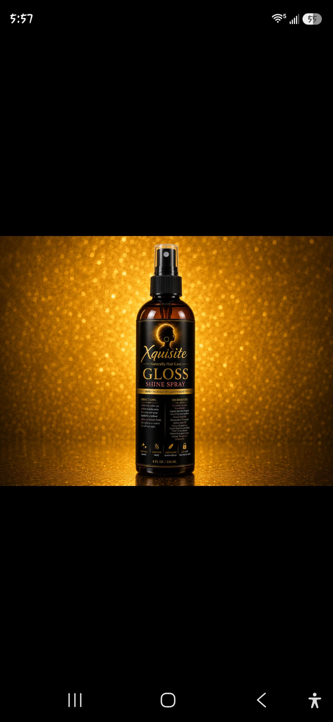Gloss Shine Spray
