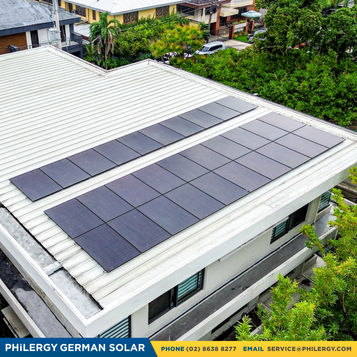 30-panel high-quality grid-tied solar panel system in Ugong, Pasig City | PHILERGY German Solar