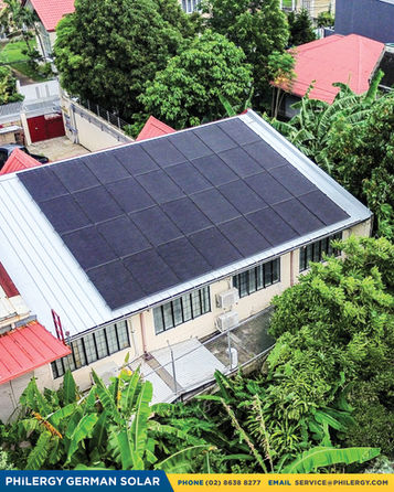 32-panel grid-tied solar system in Parañaque City | PHILERGY German Solar