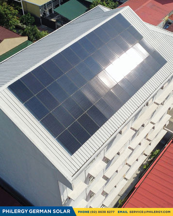 52-panel grid-tied premium, high-quality solar system in Quezon City | PHILERGY German Solar Philippines