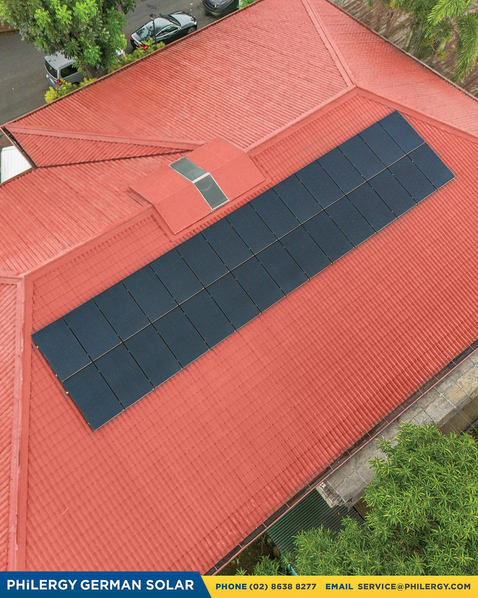 30-panel grid-tied premium, high-quality solar system in Makati City | PHILERGY German Solar Philippines