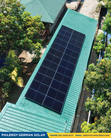 24-panel grid-tied premium, high-quality solar system in Tanay, Rizal | PHILERGY German Solar Philippines