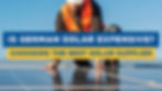 Is PHILERGY German Solar Expensive? Points to Consider When Choosing the Best Solar Panel System Supplier in the Philippines