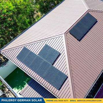 12-panel high-quality grid-tied solar panel system in Las Piñas City | PHILERGY German Solar Philippines