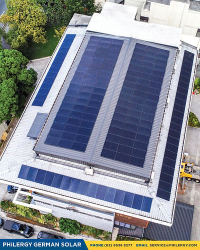 BJMP Mutual Benefit Association, Inc. has a 160-panel grid-tied PHILERGY German Solar system for their office building in Quezon City, saving them approximately Php 109,500 per month.