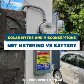Net Metering vs Battery — Storing Excess Solar in the Philippines | PHILERGY German Solar