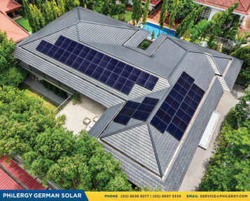 49-panel grid-tied premium, high-quality solar system in Las Piñas City | PHILERGY German Solar Philippines