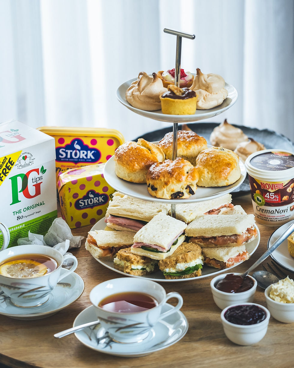Afternoon Tea served
