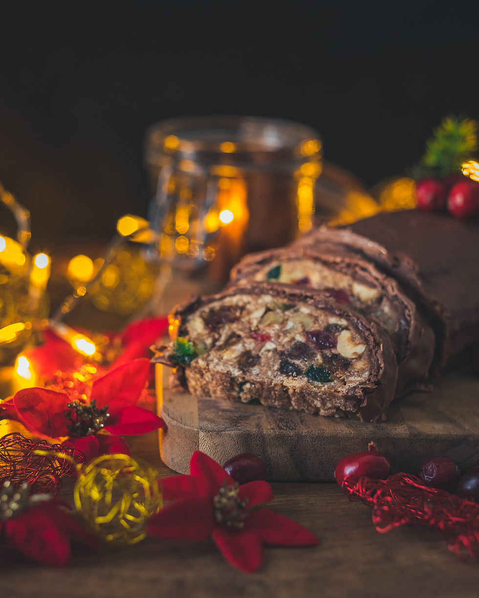 Christmas log